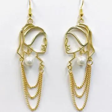 Girl with A Pearl Earring Vermeer Earrings, Art Earrings Who