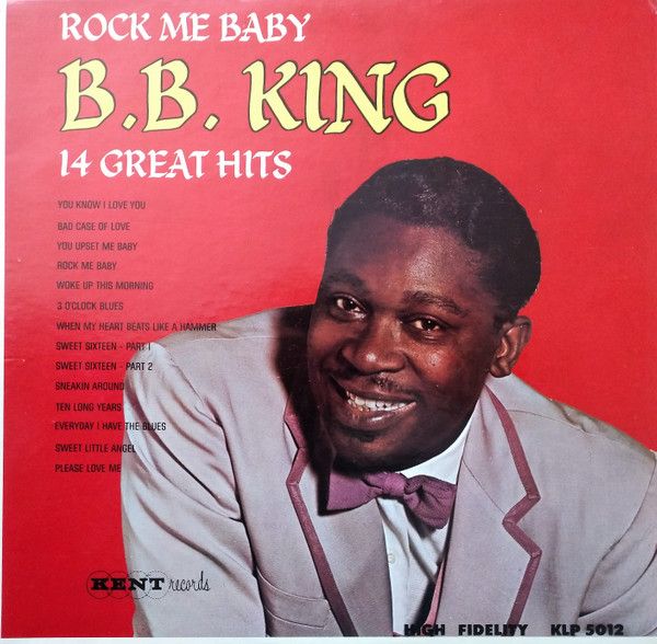 B.B. King Rock Me Baby- (NM) 1964 LP