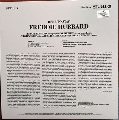 Freddie Hubbard - Here To Stay (2008 Reissue) VG+