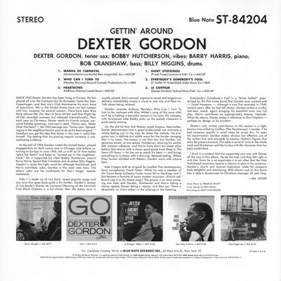 Dexter Gordon - Gettin Around 2009 Reissue VG++