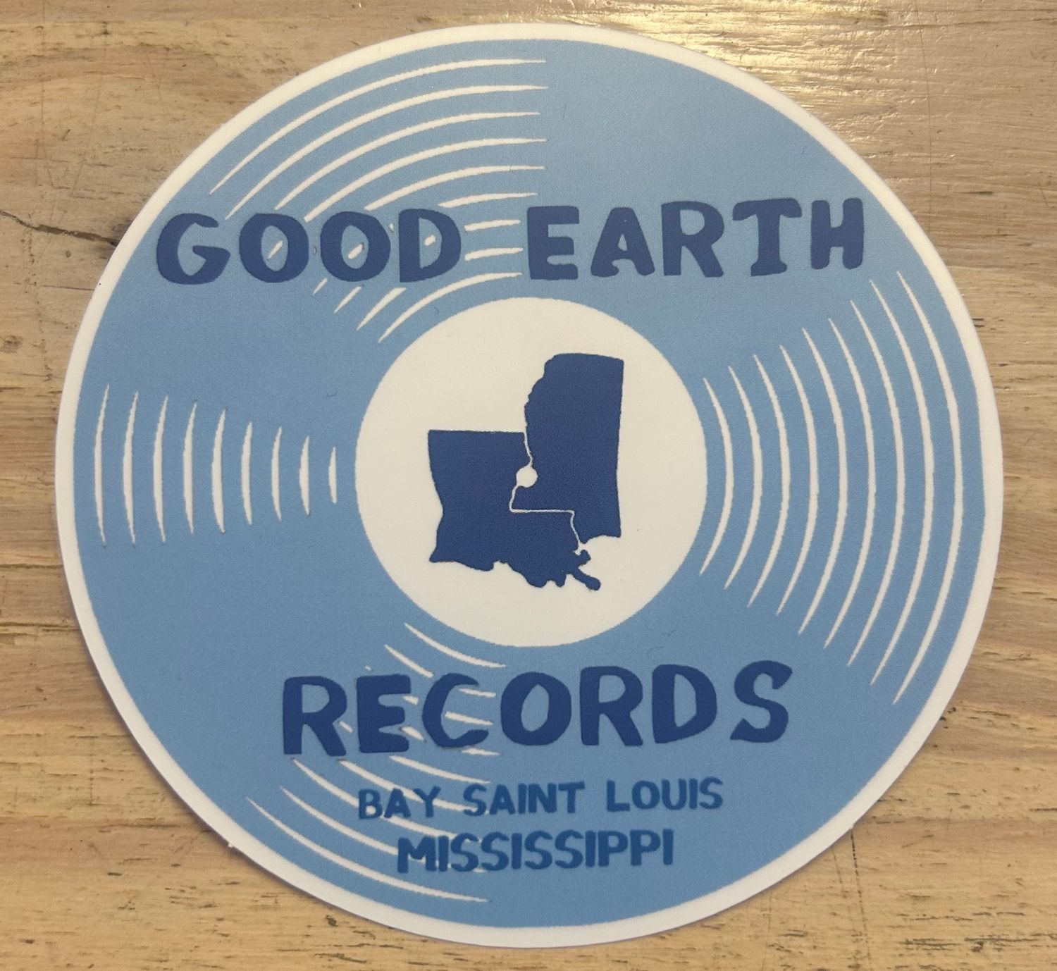 Good Earth Records Sticker