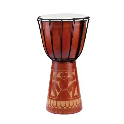 Small Djembe Mahogany Musical Instrument
