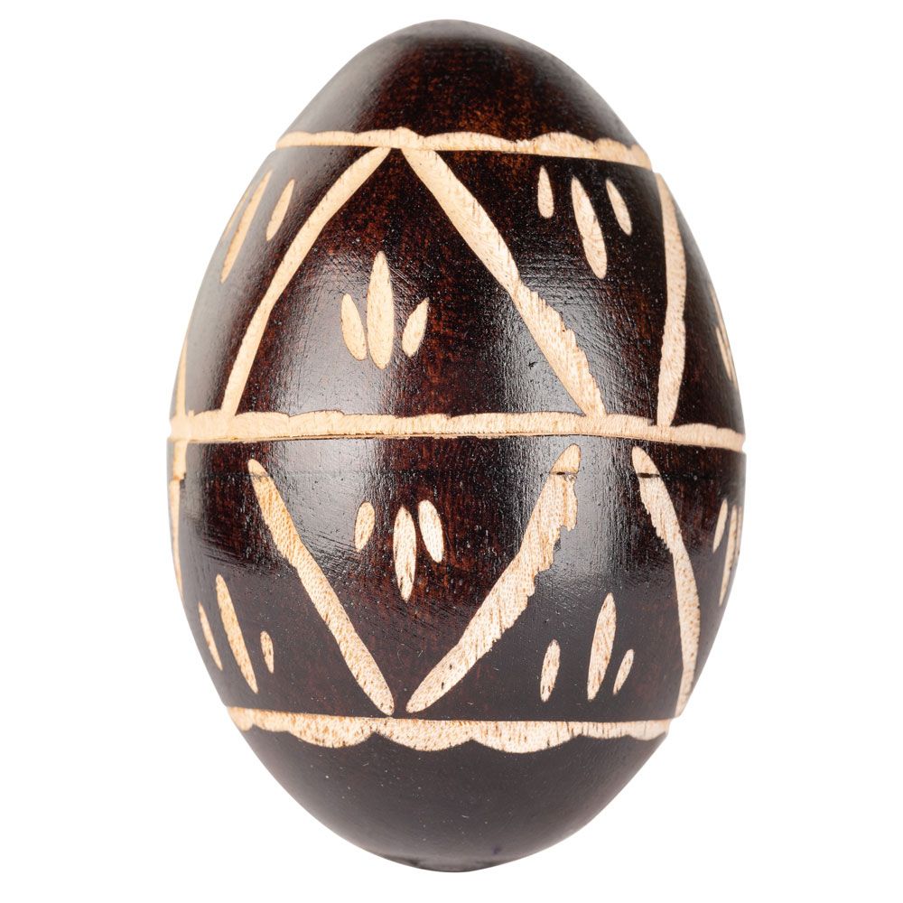 Carved Egg Shaker  