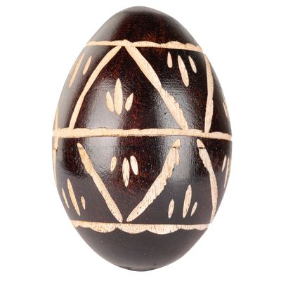 Carved Egg Shaker  