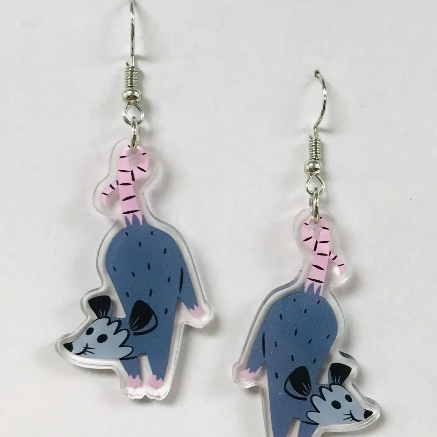 Opossum Earrings