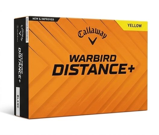 Balls Callaway  Warbird Distance+ Yellow  - Dozen T26