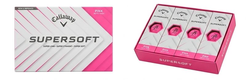 Callaway Supersoft Pink Dozen