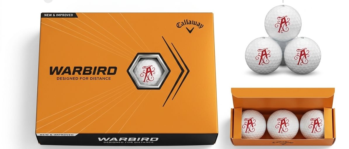 Balls Callaway Warbird - White - DOZEN T26
