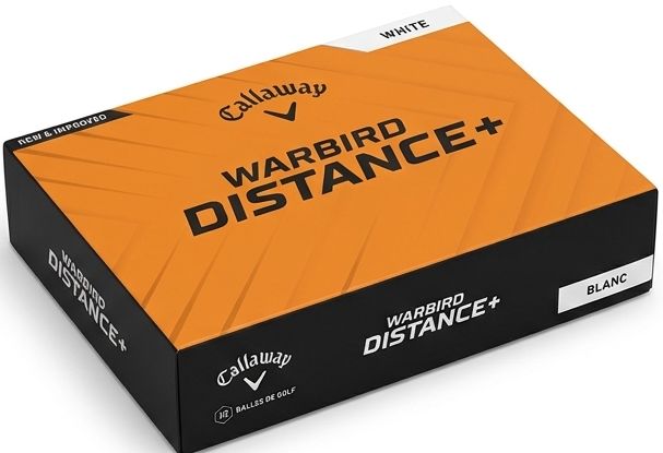 Balls Callaway Warbird Distance+ White - DOZEN T26