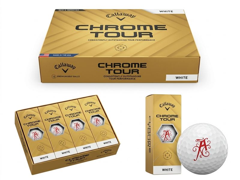 Callaway Chrome Tour White Dozen