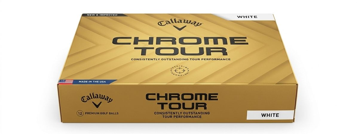 Balls Callaway Chrome Tour - White - DOZEN T26