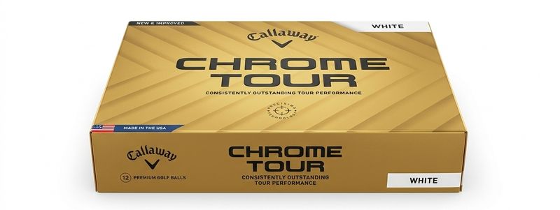 Callaway Chrome Tour White Dozen
