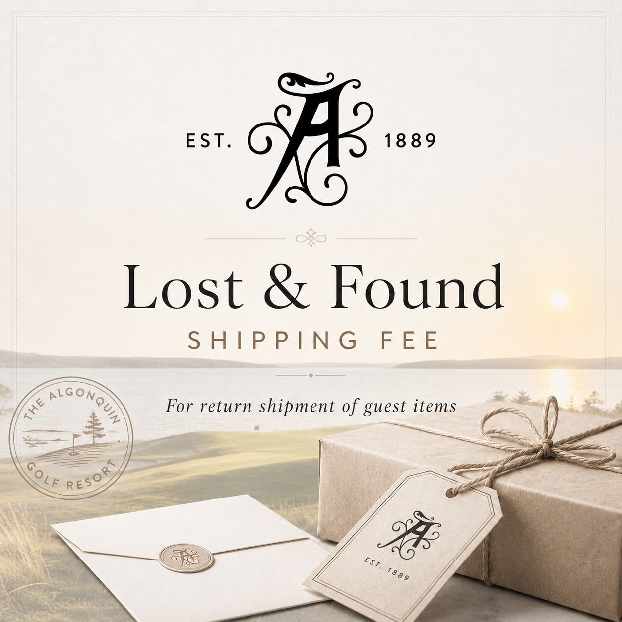 Lost &amp; Found Shipping Fee