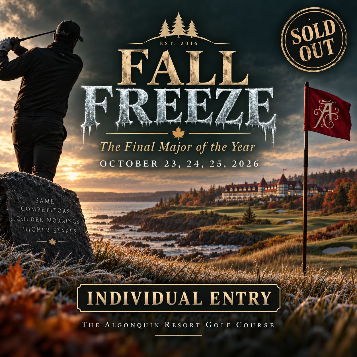 2026 FALL FREEZE - INDIVIDUAL ENTRY