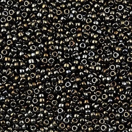 #15 Toho Seed Beads, Metallic Iris Brown, 8 Grams, 1x1mm