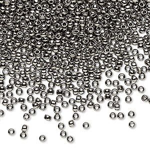 #15 Toho Seed Beads, Nickel, 8 Grams, 1x1mm