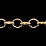 GP Stainless Steel, Rolo Chain, 5x0.8mm, 32 Feet, 165gms/5.79oz