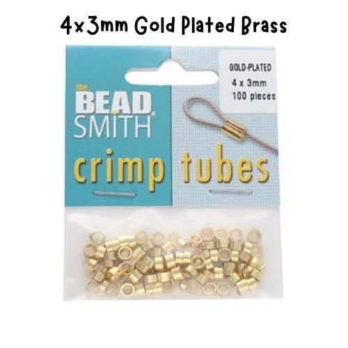 GPB 4x3mm Crimp Tubes, 100pcs, 10gms/0.35oz