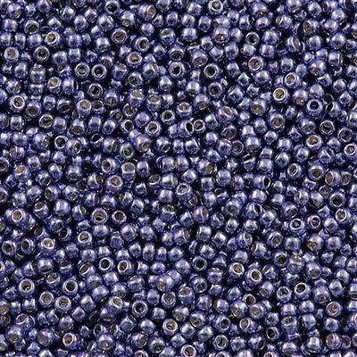 #15 Toho Seed Beads, Metallic Polaris, Permanent Finish, 8 Grams, 1x1mm