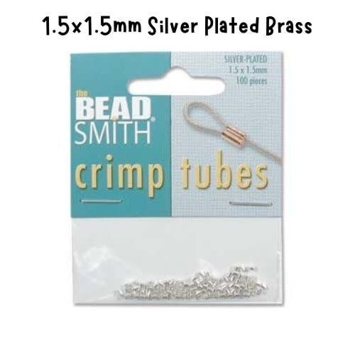 SPB 1.5x1.5mm Crimp Tubes, 100pcs, 8.5gms/0.30oz