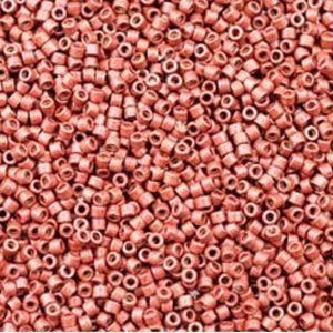 #11 Delica Seed Beads, Matte Duracoat Galvanized Berry, DB1838F-TB, Approx 1440 Beads, 1 two inch tube, 7.2 grams
