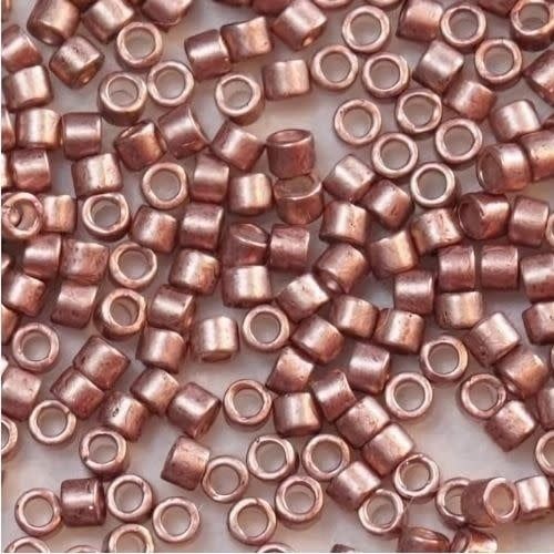 #11 Delica Seed Beads, Semi Matte Galvanized Berry, DB1157-TB, Approx 1440 Beads, 1 two inch tube, 7.2 grams