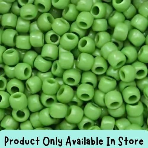 #8 Toho Seed Beads, Opaque Mint Green, 3x3mm, 19 Grams/0.67oz, in store only