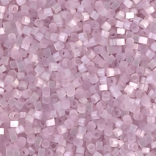 #11 Delica Seed Beads, Satin Silk Pink, DB833-TB, Approx 1440 Beads, 1 two inch tube, 7.2 grams