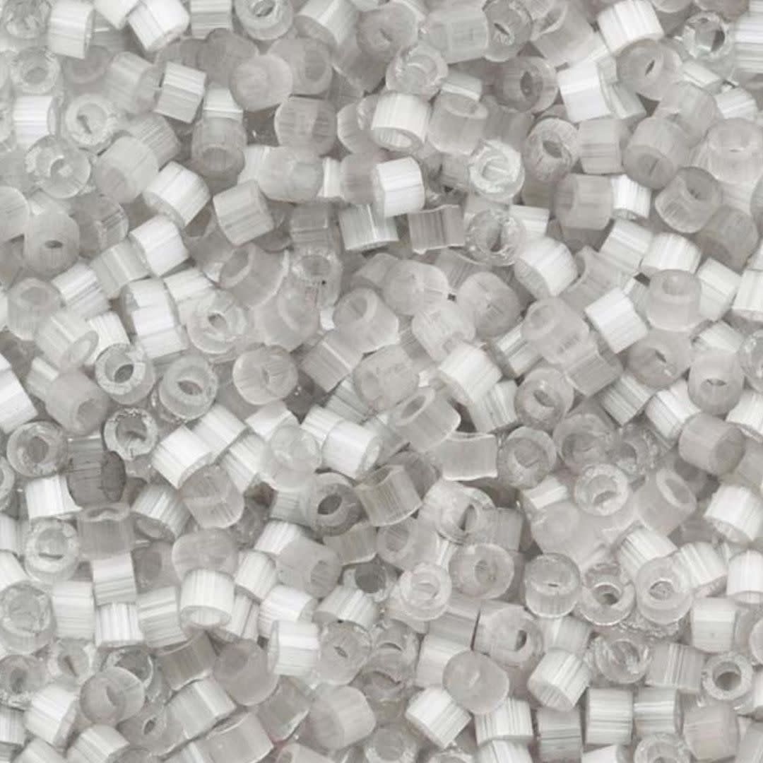 #11 Delica Seed Beads, Satin Grey Silk, DB679-TB, Approx 1440 Beads, 1 two inch tube, 7.2 grams