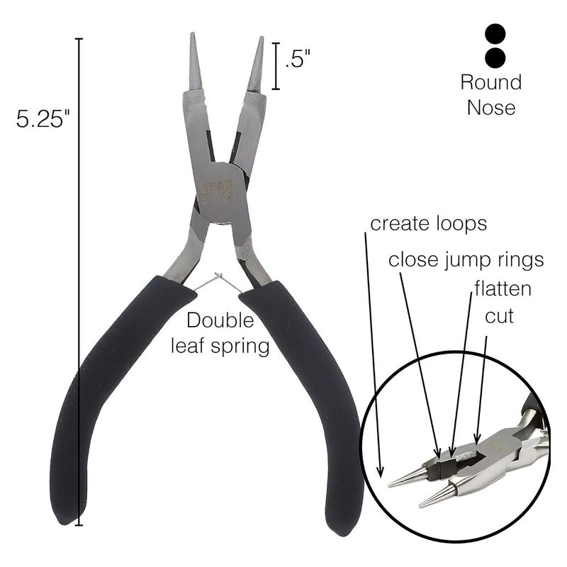 4 In 1 Pliers, For Cutting, Flattening, Looping &amp; Closing Jumprings, 5.5&quot; Long