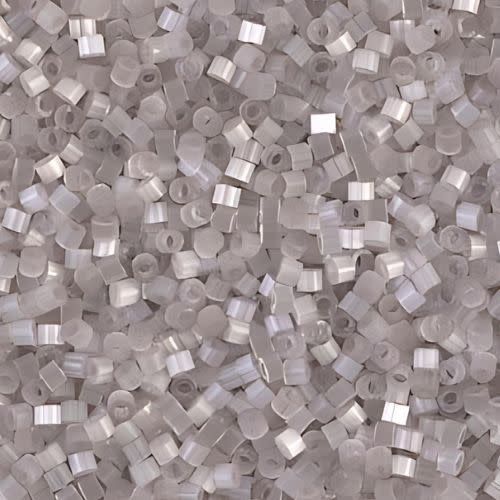 #11 Delica Seed Beads, Satin Silk Light Taupe, DB822-TB, Approx 1440 Beads, 1 two inch tube, 7.2 grams