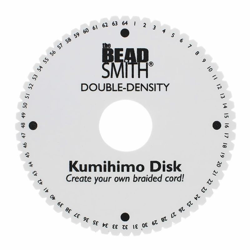 Kumihimo Disk, 64 Slots, 20mm Thick W/35mm Hole