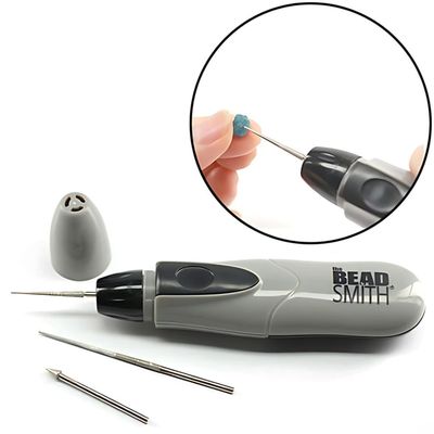 Cordless Bead Reamer, 3 Reamer Sizes, Requires 2 AA Batteries