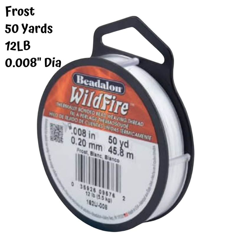 12lb Wildfire, Frost, 50 Yards, 0.008&quot;/0.20mm Diameter, 28gms/1oz