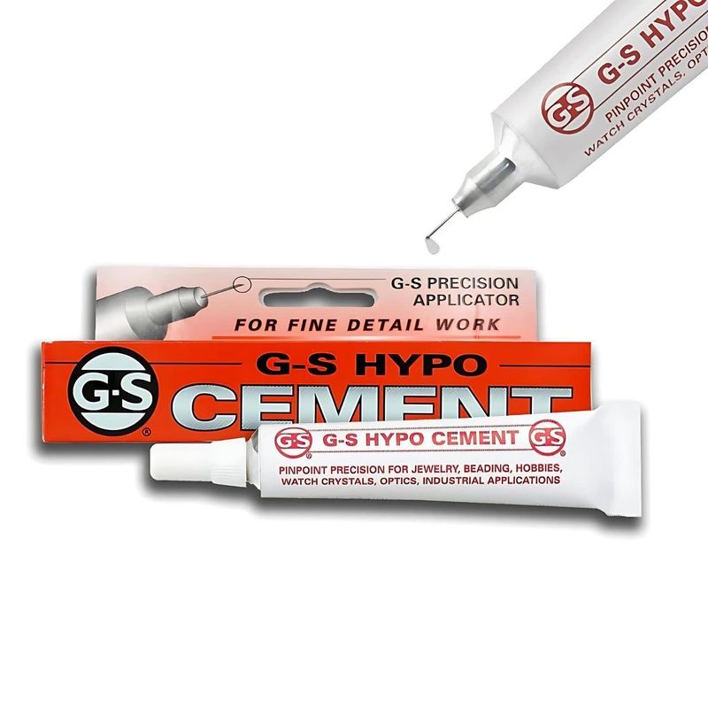 GS Hypo Cement Glue, precision tip, 1/3oz