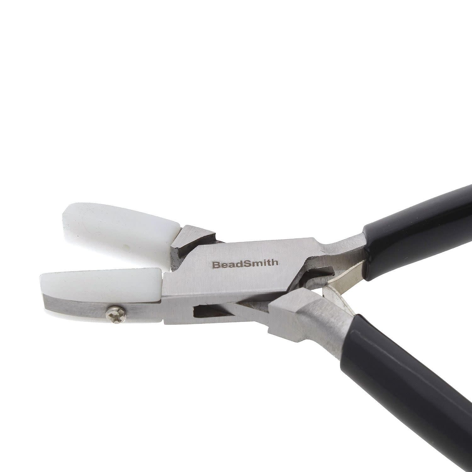 Nylon Jaw Flat Nose Pliers, 5&#39;&#39; Long, 3oz