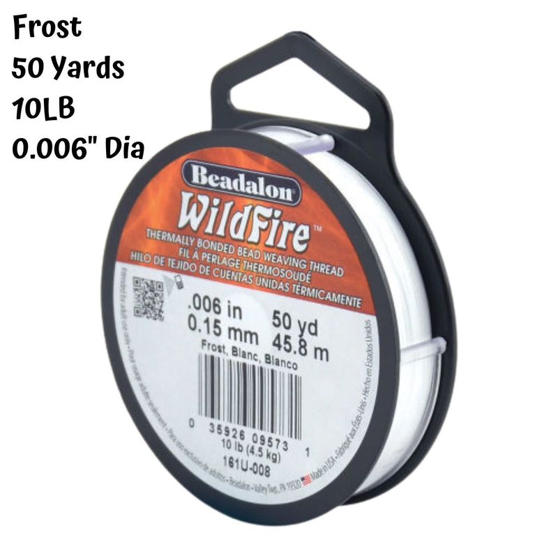 10lb Wildfire, Frost, 50 Yards, 0.006&#39;&#39;/0.15mm Diameter, 28gms/1oz