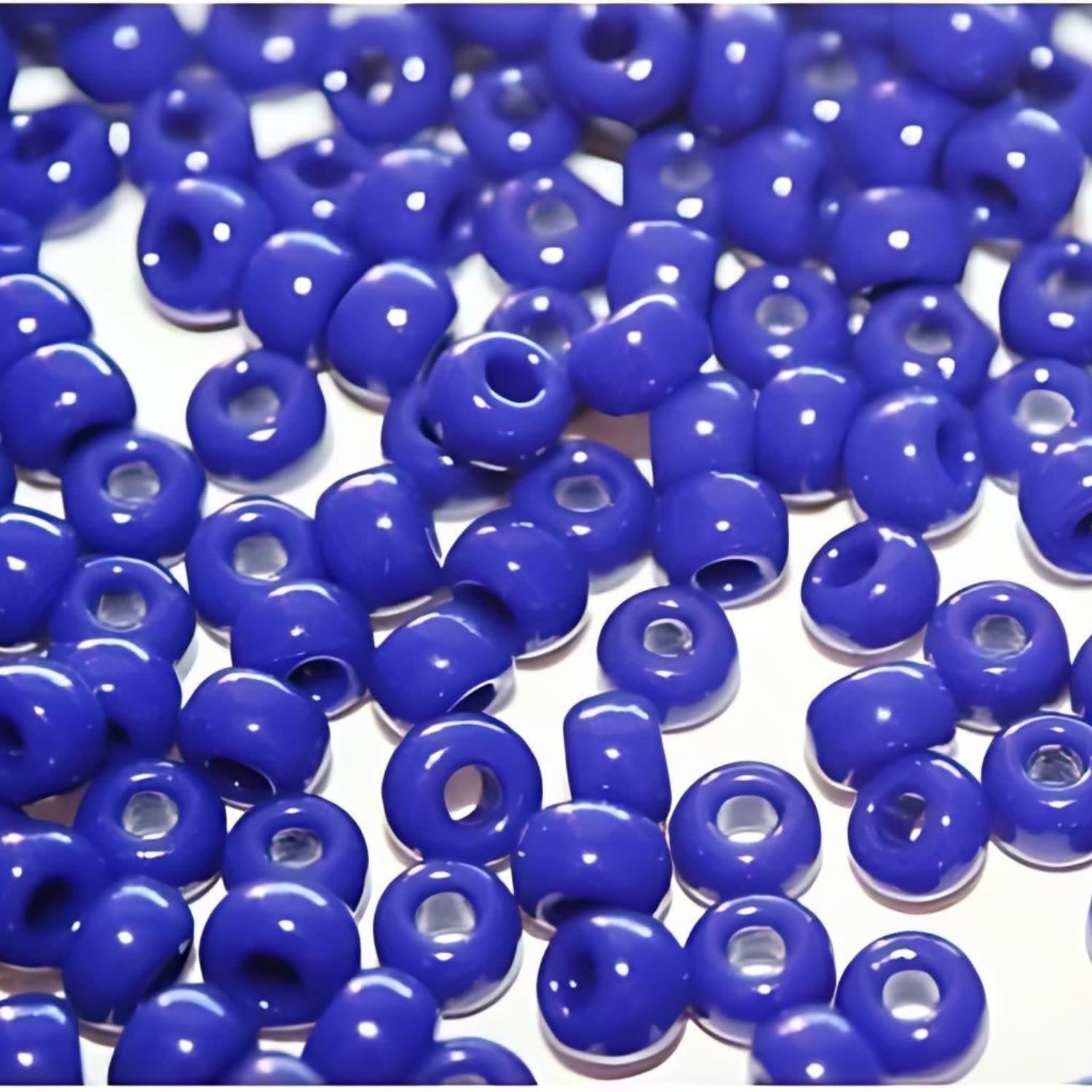 #11 Miyuki Seed Beads - Opaque Cobalt Blue, 11-9414-TB, Approx 24 Grams, 1 five inch tube