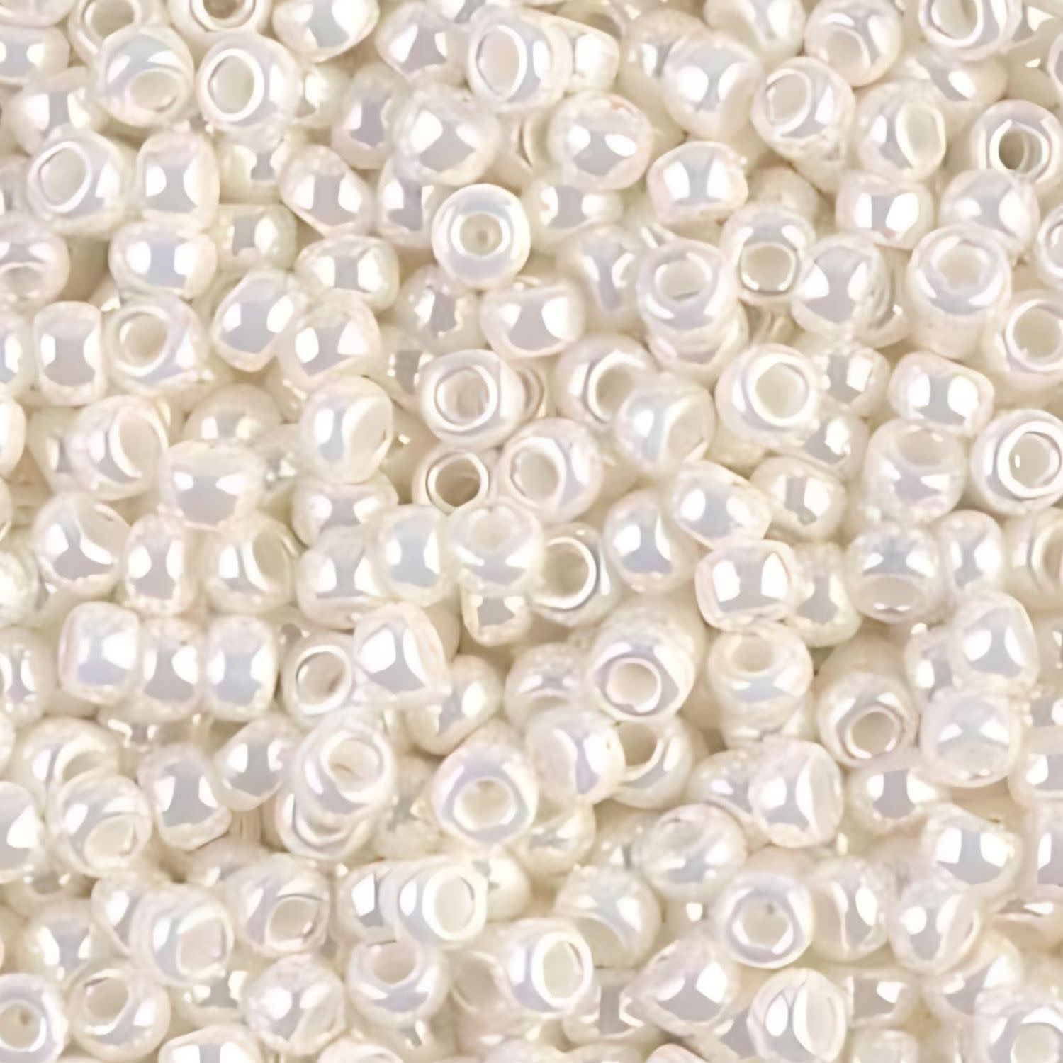 #6 Miyuki Seed Beads - Pearl Ceylon, 6-9591-TB, Approx 240 Beads, 1 five inch tube, 20 grams