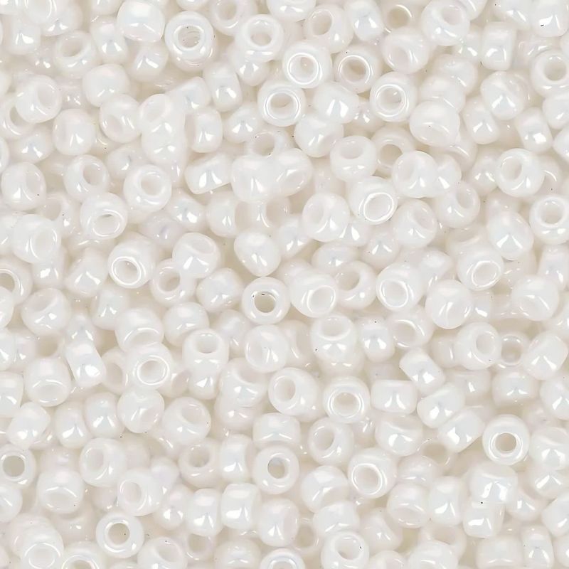 #11 Miyuki Seed Beads - Pearl Ceylon, 11-9591-TB, Approx 24 Grams, 1 five inch tube