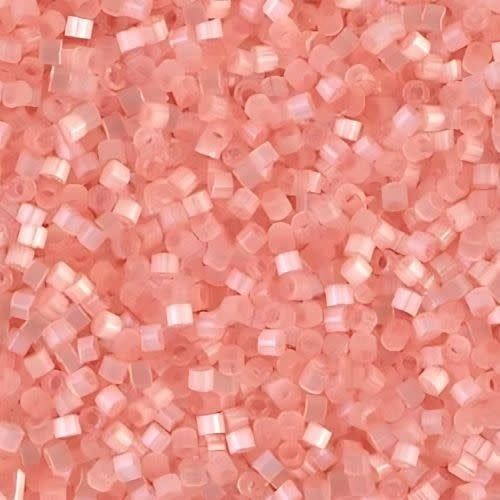 #11 Delica Seed Beads, Satin Silk Salmon, DB825-TB, Approx 1440 Beads, 1 two inch tube, 7.2 grams