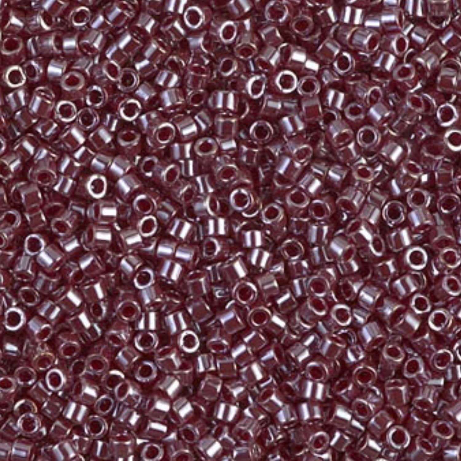 #11 Delica Seed Beads, Opaque Luster Current, DB1565-TB, Approx 1440 Beads, 1 two inch tube, 7.2 grams