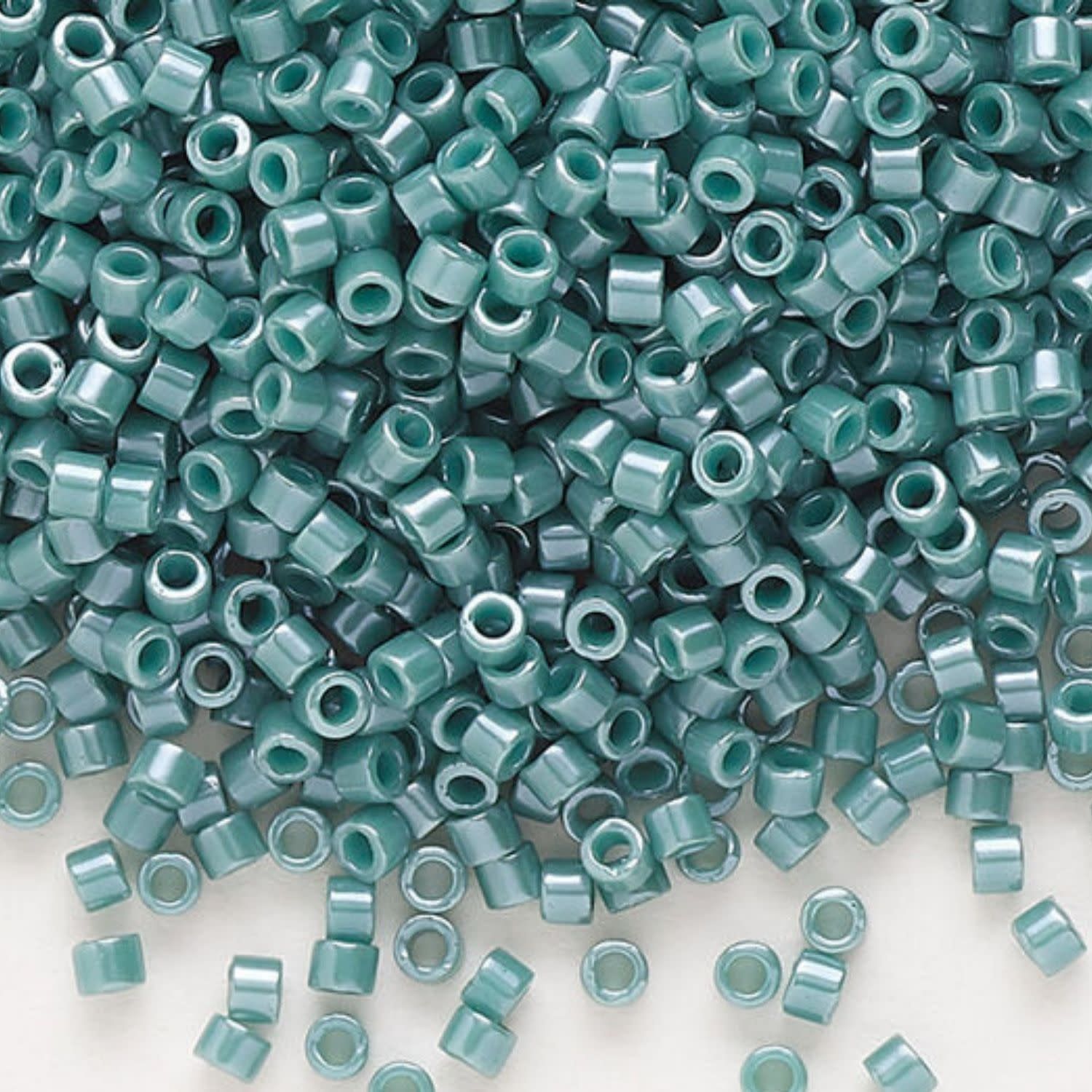 #11 Delica Seed Beads, Opaque Luster Mullard, DB264-TB, Approx 1440 Beads, 1 two inch tube, 7.2 grams