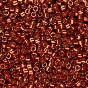 #11 Delica Seed Beads, Duracoat Galvanized Berry, DB1838-TB, Approx 1440 Beads, 1 two inch tube, 7.2 grams