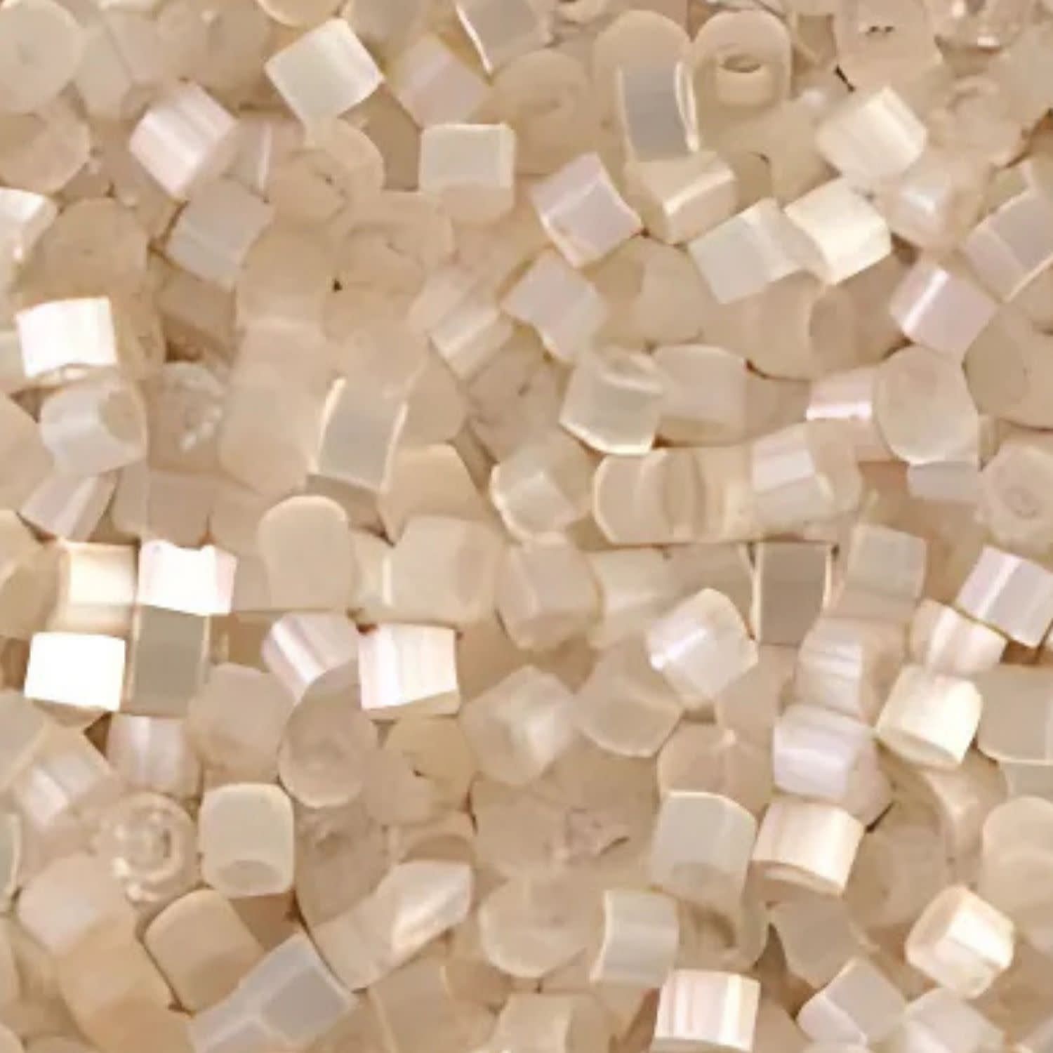 #11 Delica Seed Beads, Satin Light Crem Silk, DB673-TB, Approx 1440 Beads, 1 two inch tube, 7.2 grams