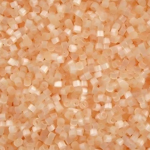 #11 Delica Seed Beads, Satin Silk Light Peach, DB821-TB, Approx 1440 Beads, 1 two inch tube, 7.2 grams