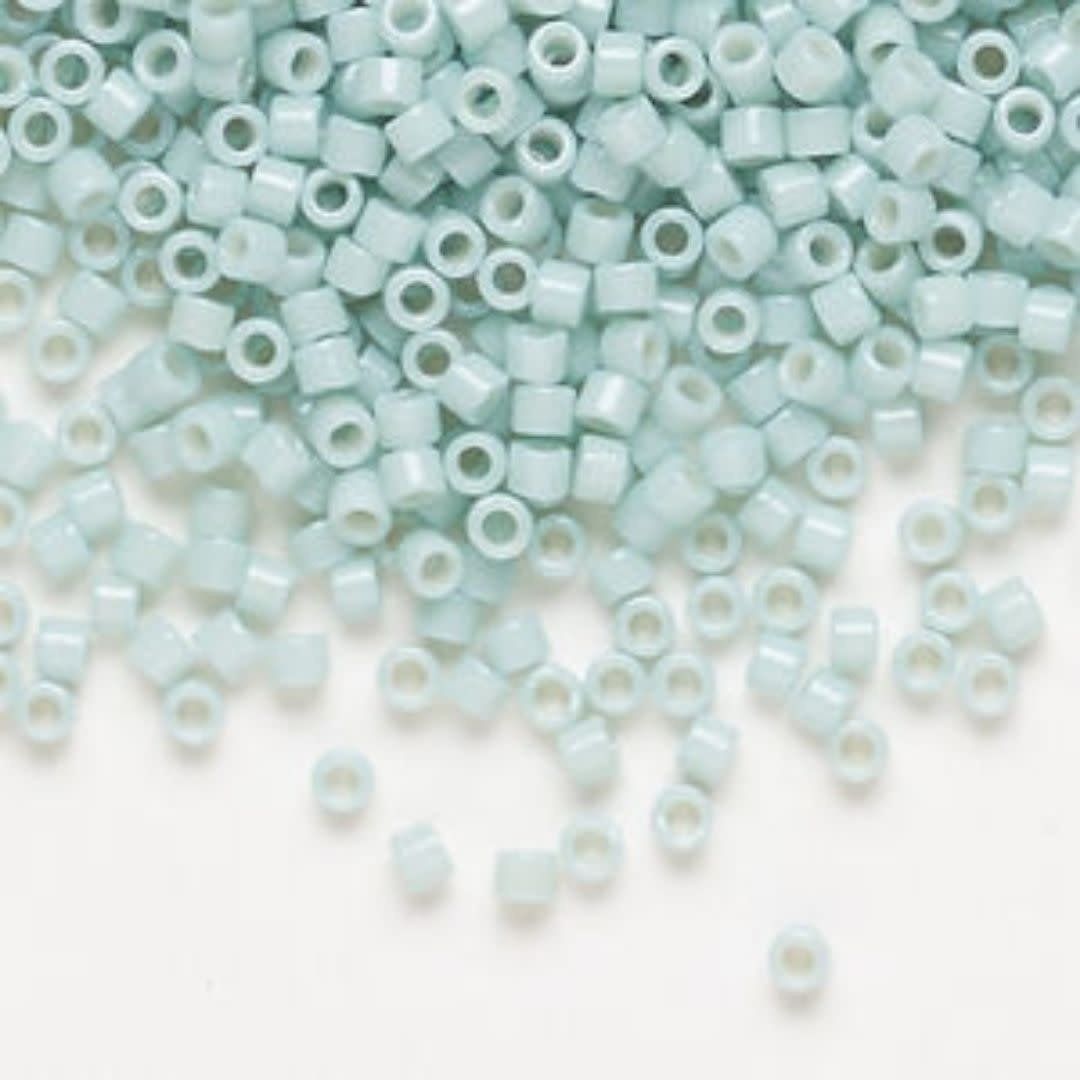 #11 Delica Seed Beads, Duracoat Opaque Ocean Spray, DB2356-TB, Approx 1440 Beads, 1 two inch tube, 7.2 grams