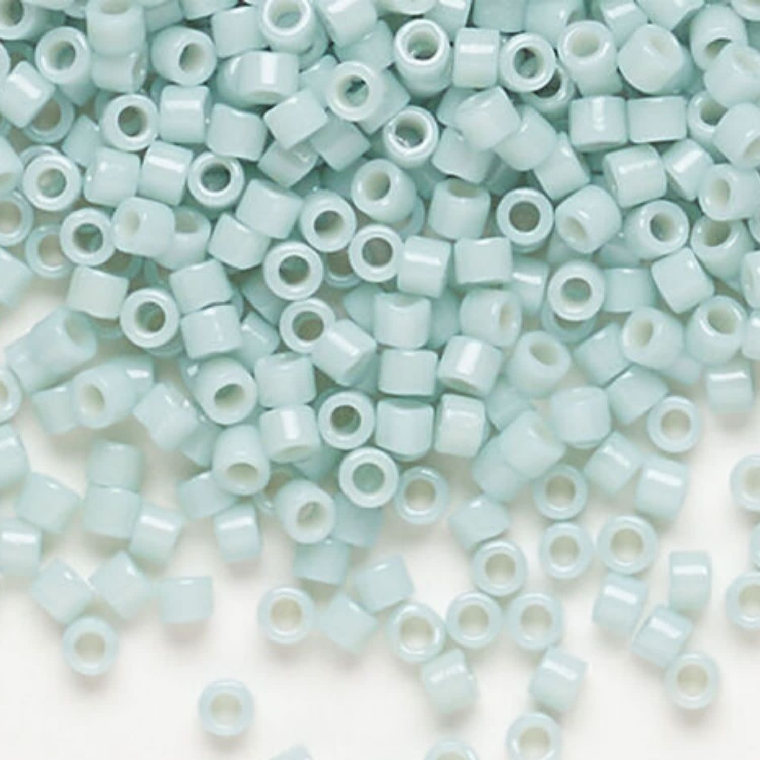#11 Delica Seed Beads, Duracoat Opaque Ocean Spray, DB2356-TB, Approx 1440 Beads, 1 two inch tube, 7.2 grams