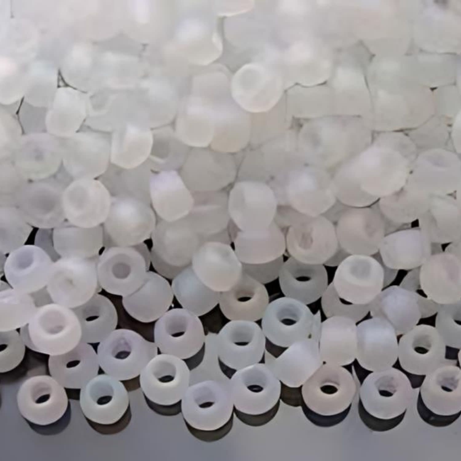 #6 Miyuki Seed Beads - Matte Transparent Crystal Rainbow/AB, 6-9131FR-TB, Approx 240 Beads, 1 five inch tube, 20 grams