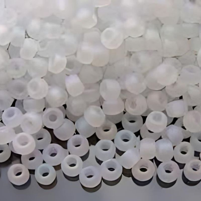 #6 Miyuki Seed Beads - Matte Transparent Crystal Rainbow/AB, 6-9131FR-TB, Approx 240 Beads, 1 five inch tube, 20 grams